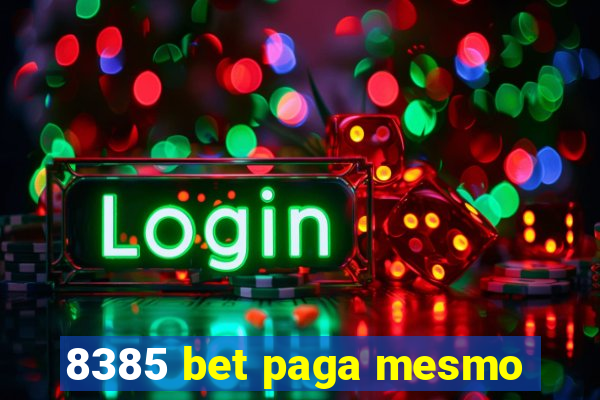 8385 bet paga mesmo